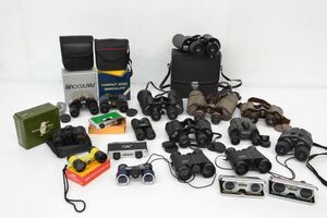 (1L 1127Y2)1円～ 当時物 双眼鏡 19点セット BINOCULARS PENTAX他 まとめて 【ジャンク品】