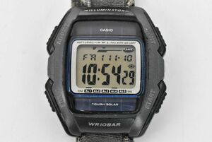 (654S 1110M1) 1円～ CASIO カシオ メンズ ソーラー デジタル WL-500 腕時計