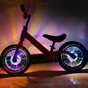  bicycle Wheel Lights for children electric aspidistra slump 2 piece car flower drum bicycle wheel lamp USB charge colorful for equipment ornament lamp 