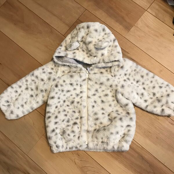 美品　baby gap エコファー　アウター　耳付き