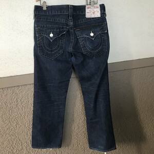 TRUE RELIGION True Religion Denim RICKEY 32 USA производства American Casual б/у одежда Vintage Los Angeles запад набережная / Abercrombie & Fitch Hollister 