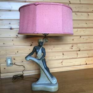  редкость!50*s 1951 год America античный Dan sa- Mid-century лампа USA Vintage смешанные товары / Eames Гаваи запад набережная California 