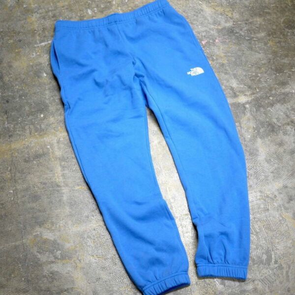 【新品】ノースフェイス 海外限定 ユニセックス スウェット ジョガーパンツ BOX NSE JOGGER US-M ブルー 即納