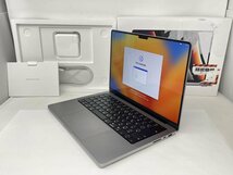 M926【美品】 充放電回数18回 MacBook Pro 2021 14インチ SSD 1TB Apple M1 Pro MKGQ3J/A_画像1