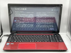 WIN927【ジャンク品】 TOSHIBA PT65468KBXR dynabook T654/68KR 1TB 8GB intel core i7-4700MQ 2.40GHz　/100