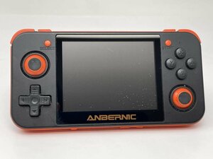 U398【ジャンク品】 ANBERNIC RG350 ブラック オレンジ