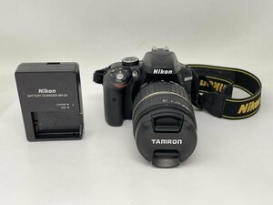 651【動作確認済】 Nikon デジタル一眼レフカメラ D3300 ボディ TAMRON 18-200mm レンズ ブラック