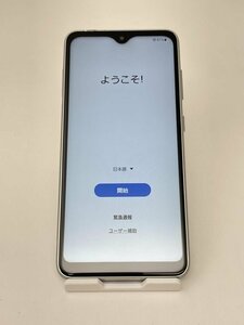 794【動作確認済・制限○　白ロム】 Galaxy A21 シンプル SCV49 au ホワイト