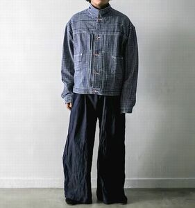 STORY mfg. ストーリー エムエフジー SUNDAE JACKET オーガニックコットン 507XX 2ndタイプ インディゴ ジャケット S