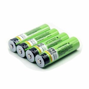 18650 リチウムイオン電池　生セル PCB基板無し　NCR18650B 3.7V 3400mAh 長さ65mmタイプ　高容量保証　4本セット 即納