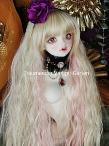 リニューアル予定につき プライスオフ 【TVG-153 Irregular ver.】Aria / - 春霞 - / 新品ドール ウィッグ 8-9inch / MDD DD 小顔SD