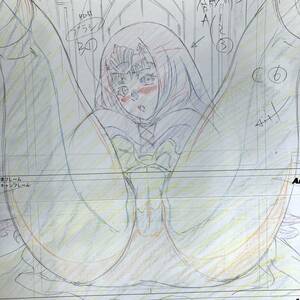 クイーンズブレイド 原画 54枚セット アンネロッテ／genga　[セル画 Cel]