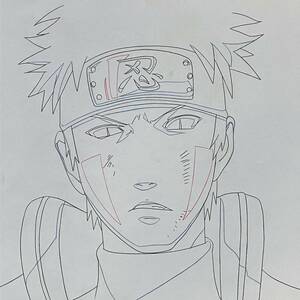 ナルト 原画 3枚セット キバ／Genga[検索用：セル画 Cel]