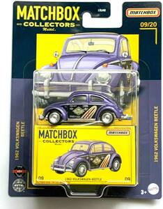 MATCHBOX COLLECTORS No.09 1/64 1962 VOLKSWAGEN BEETLE