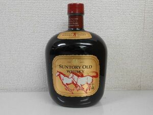 SUNTORY　サントリー　OLD　オールド　干支ラベル　午歳　1990年　750ml　43％　古酒　同梱不可　管理番号t051