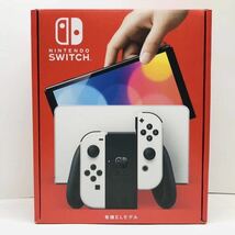 【新品・未開封】【送料無料】ニンテンドースイッチNintendo Switch(有機ELモデル) Joy-Con(L)/(R) ホワイト。_画像1