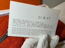 【1円～】Herms　エルメス　ハンドタオル　オレンジ　2枚セット　新品未使用　タグ付き_画像5