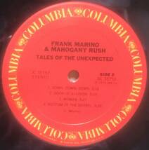 USオリジナル盤　Frank Marino & Mahogany Rush / Tales Of The Unexpected_画像3