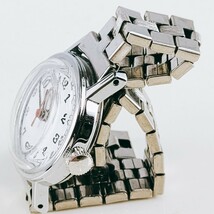 【動作品】 TIMEX タイメックス 腕時計 手巻き アナログ 時計 ヴィンテージ 3針 白文字盤 アクセ アクセサリー アンティーク レトロ_画像5