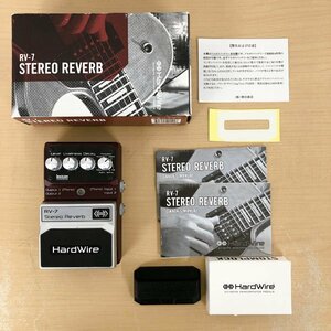 242*DigiTech HardWire RV-7 STEREO REVERB ステレオリバーブ 動作未確認ジャンク