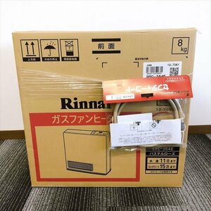 270*Rinnai リンナイ ガスファンヒーター SRC-364E パステルローズ プロパンガス LPガス 11畳/15畳 セフティーコード1ｍ付き 未開封未使用