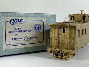 3-96＊Oゲージ On3 D&RGW Caboose カブース NJ CUSTOM BRASS GOＭ 外国車両 鉄道模型(aaa)