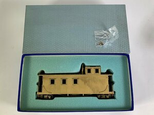 3-97＊Oゲージ On3 D&RGW Caboose カブース NJ CUSTOM BRASS GOＭ 外国車両 鉄道模型(aaa)