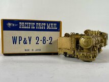 4-115＊HOナロー 10.5ｍｍ WP&Y 2-8-2 蒸気機関車 PACIFIC FAST MAIL 外国車両 金属製 鉄道模型(aja)_画像1