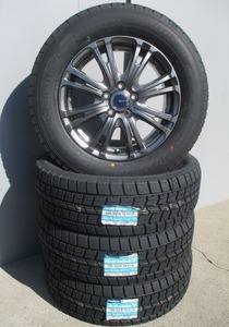 アルミホイール付!!新品4本セット■195/65R15 グッドイヤースタッドレス■アイスナビ7■カローラスポーツカローラツーリングプリウスCT200h