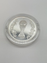 2002 FIFA ワールドカップ記念 1000円 銀貨 日韓ワールドカップ_画像2