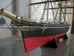 木製大型帆船模型・全長8８cm『CUTTY　SARK　・カティーサーク』・完成品