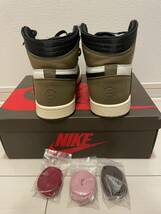 中古 送料無料 NIKE aj1 high retro mocha air jordan 1 travis 28cm 2次流通 サンプル ナイキ スニーカー _画像3