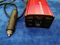 SIV-151USB＆コンセント 24V　車内でノートパソコン、モバイル機器が手軽に使えます。動作確認済みです。送料無料_画像6