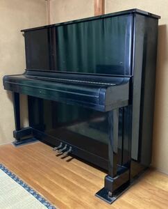昭和40年代に製造された 東洋ピアノ株式会社製 アポロ アップライトピアノA8号 鍵盤楽器 昭和レトロ APOLLO PIANO ヤマハ　レスター