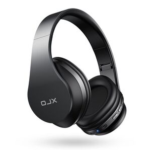 ワイヤレスヘッドホンBluetooth5.3 ブラック OJX ワイヤレス ヘッドホン スタイリッシュ