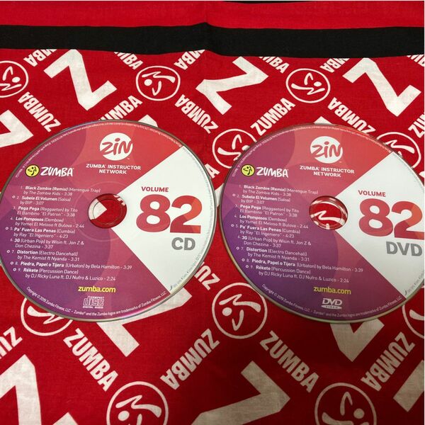 ズンバzin82 CD＆DVD