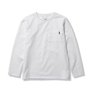 即決 新品 THE NORTH FACE L/S AIRY RELAX TEE / ノース フェイス 白 エアリー リラックス 長袖 Tシャツ ホワイト インナー ダウン ロンT