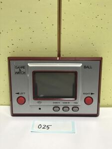 Nintendo GAME&WATCH BALL Game & Watch ball Club Nintendo reprint RGW-001 operation verification ending 