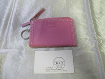 COACH コーチ ピンクコインケース 小銭入れ（USED）111123_画像9