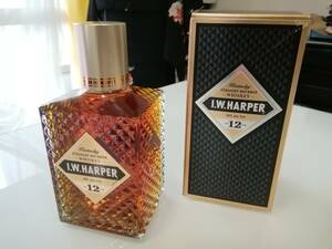 未開栓 IW ハーパー 12年 43% 750ml 箱付 whisky バーボンウイスキー l.W.HARPER