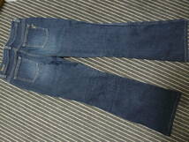 ☆中古☆SOMETHING Vienus Jean☆Vヒップ☆ブーツカットデニムパンツ☆W32☆_画像8