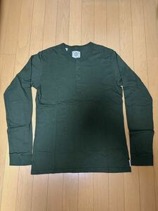 visvim ビズビム D.SCOOP HENLY L/S(LUXSIC)ロングスリーブTシャツ olive サイズL