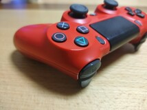 一撃即決!!【PS4】純正コントローラー DUALSHOCK4 (マグマ・レッド) ジャンク_画像5