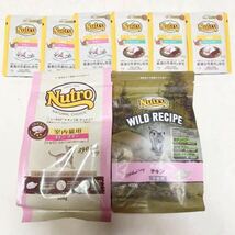 ドライフード400g+500g+ウェットフード2種35g/子猫用総合栄養食/ニュートロナチュラルチョイス 室内猫用+ワイルドレシピ キトン チキン_画像1