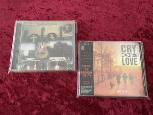 ★クライ・オブ・ラヴ★CD2枚セット★DIAMONDS & DEBRIS★ブラザー/BROTHER(日本盤/帯付)★CRY OF LOVE★