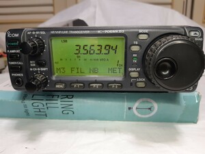 ICOM IC706MK2G 100W HF/VHF/UHF オールモードトランシーバー