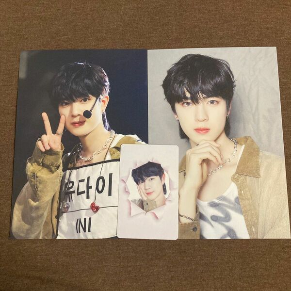 INI KCON LA BEHIND POSTBOOK PHOTOCARD 佐野雄大