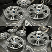 BMW F10 F11 5シリーズ Mスポーツ 純正ホイール 18インチ 8J＋30 9J＋44 PCD120 5穴 ハブ径約72.5ミリ スタッドレス用かサマータイヤ用に_画像3