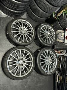 レクサス IS 純正OPタイヤホイール 18インチ 8J＋45 8.5J＋50 PCD114.3 5穴 ハイグロス 225/40R18 255/40ZR18