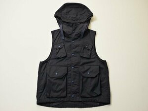 USA製　Engineered Garments　エンジニアードガーメンツ　フーデット　ベスト　正規品　ネペンテス　マルチポケット　フーディー　コットン